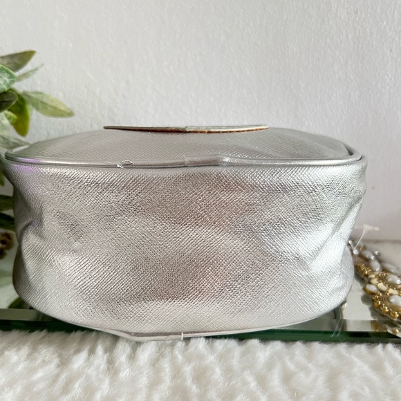 Vince Camuto Silver Makeup Bag - Picture 6 of 7